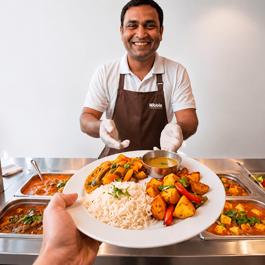 Freshly prepared, flavourful meals for company employess that is consistent