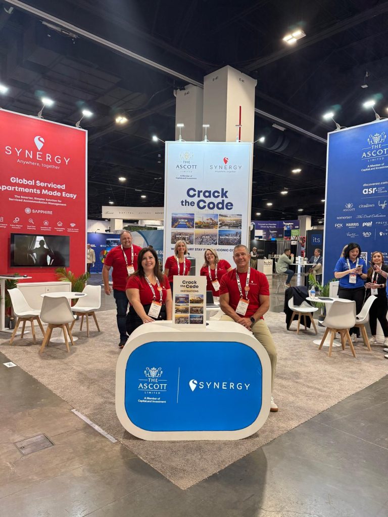 Synergy Team at The GBTA Booth in Denver.