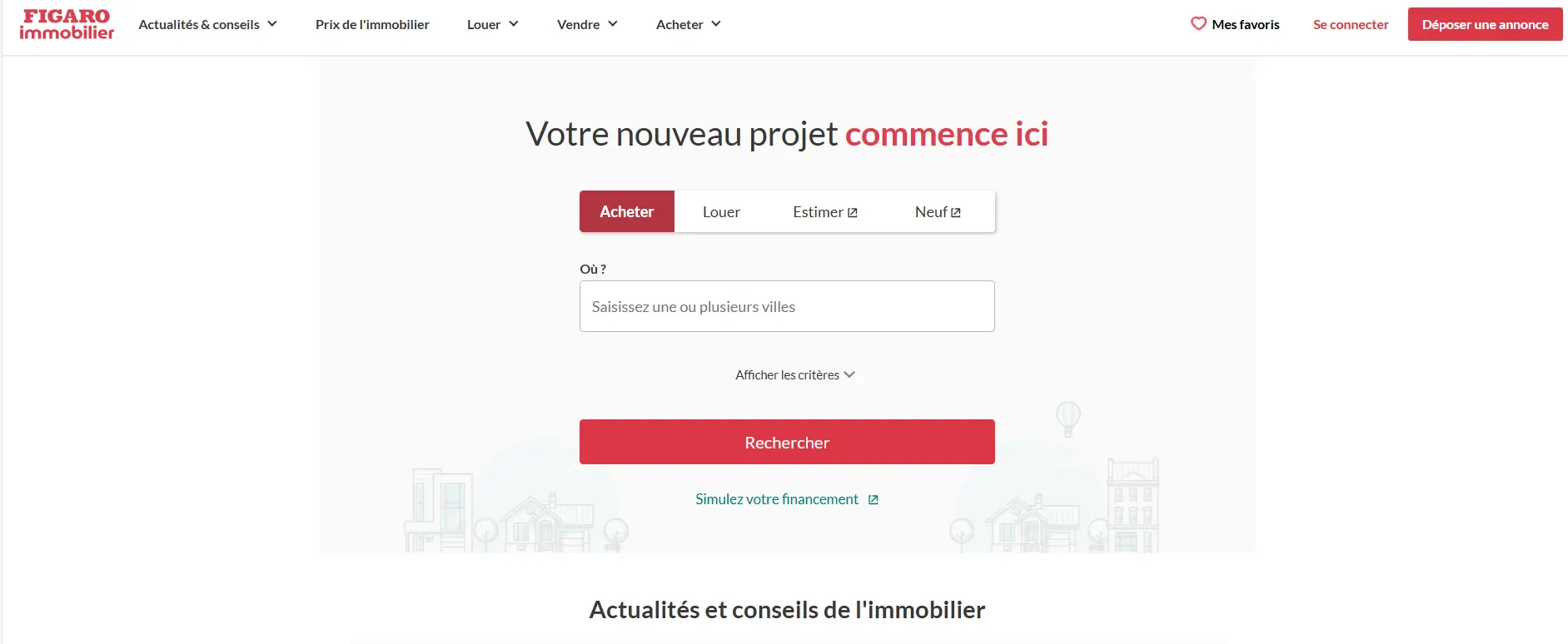 moteur recherche immobilière