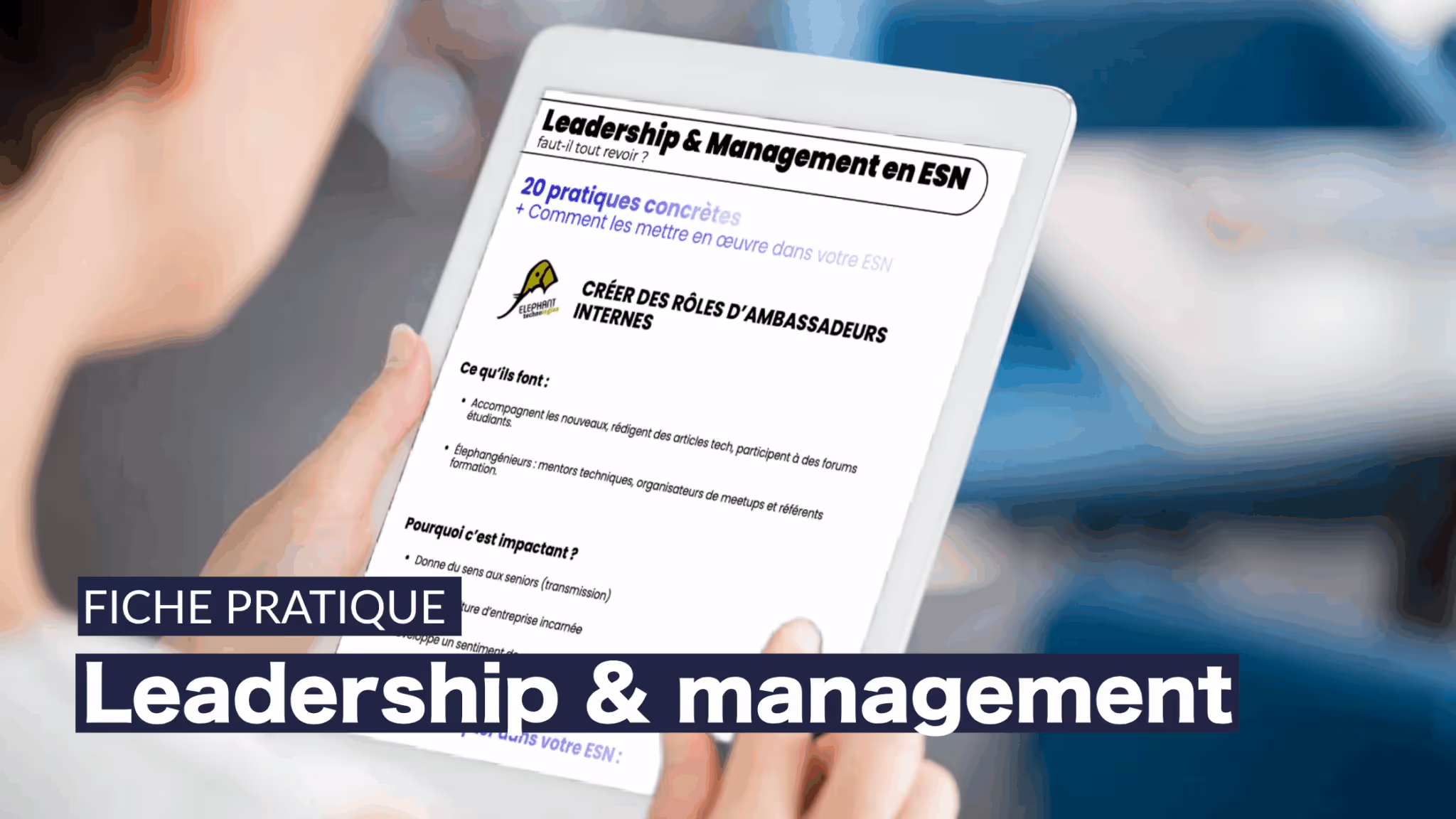 Fiche pratique - Leadership & management