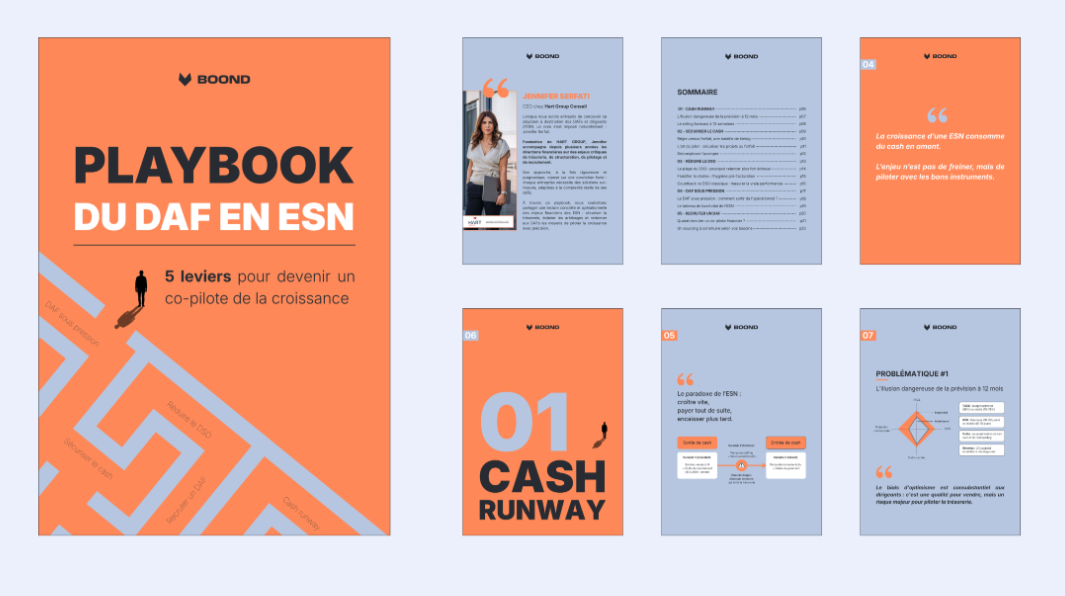 Le playbook du DAF en ESN