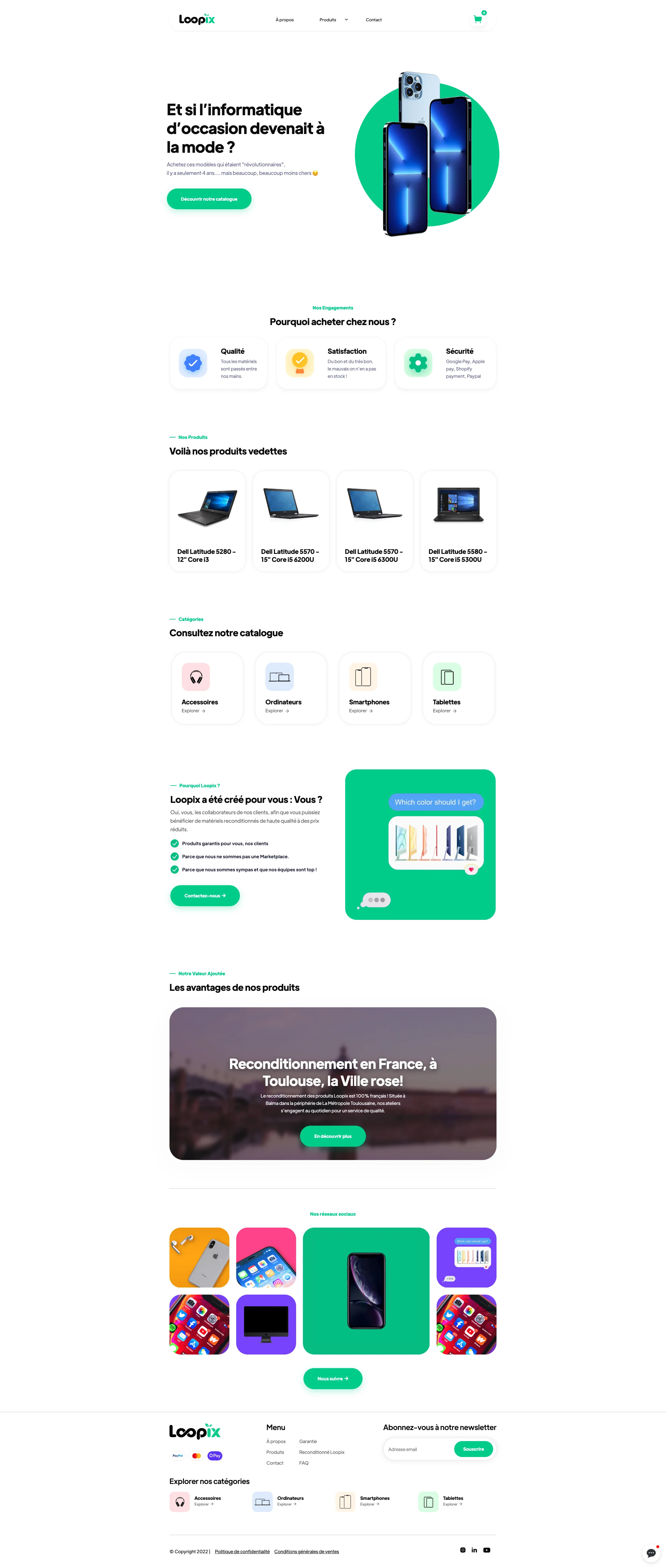 loopix -design full page