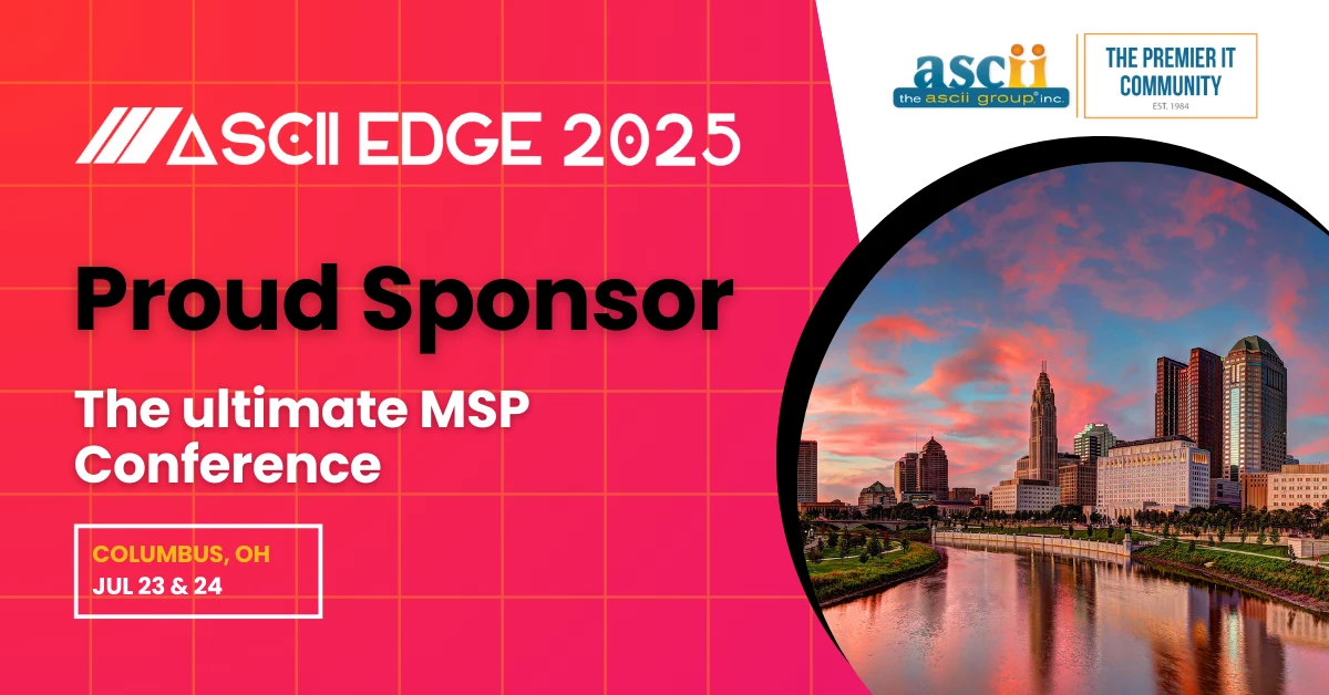 ASCII Edge MSP conference