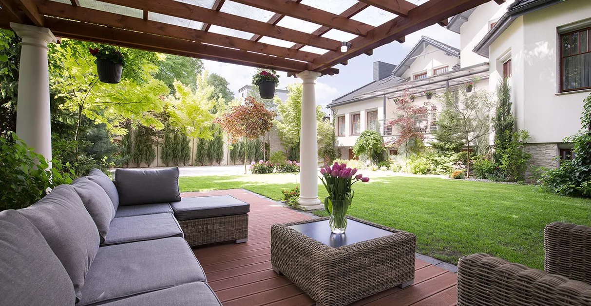 beautiful home outdoor space remodel