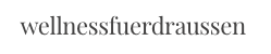 Wellness Fuer Draussen logo