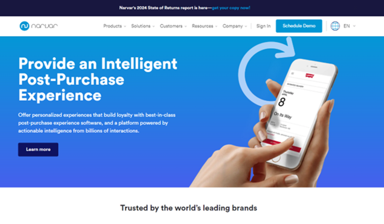 Narvar is a worse alternative than ZigZag for returns management software