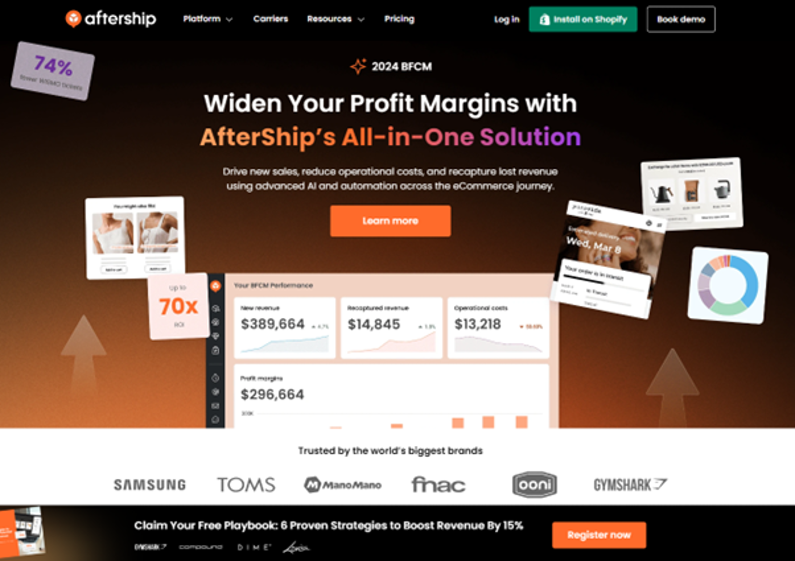 AfterShip is another returns solution alternative