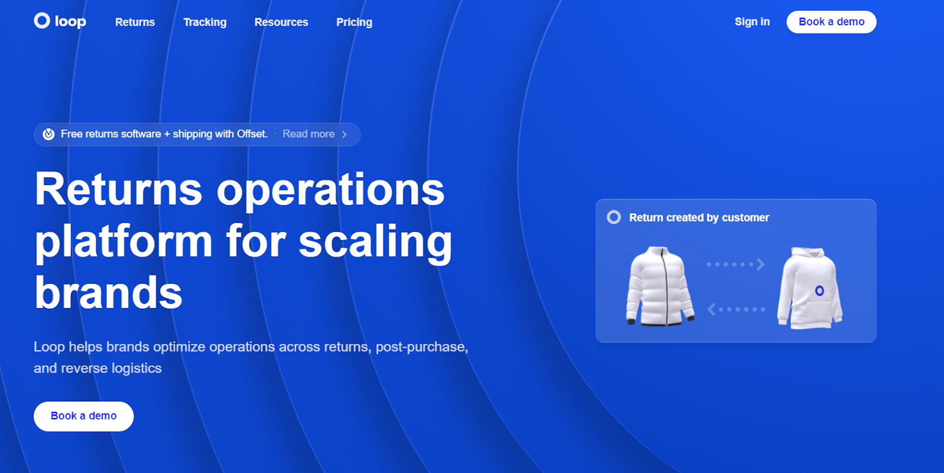 Loop returns is an alternative to ClickPost