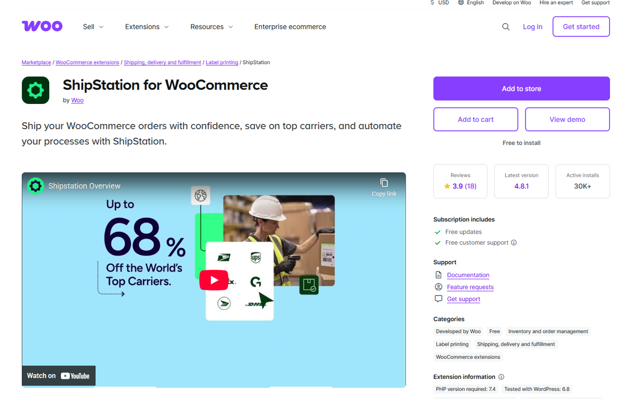 ShipStation is a worse alternative for WooCommerce using retailers than ZigZag