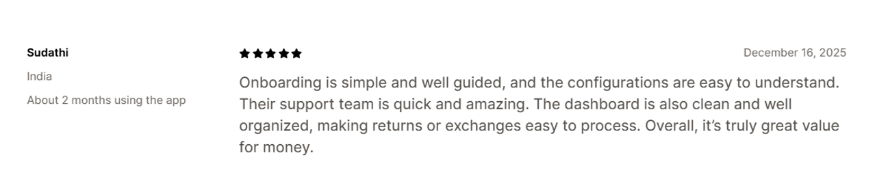 Clickpost Customer Review