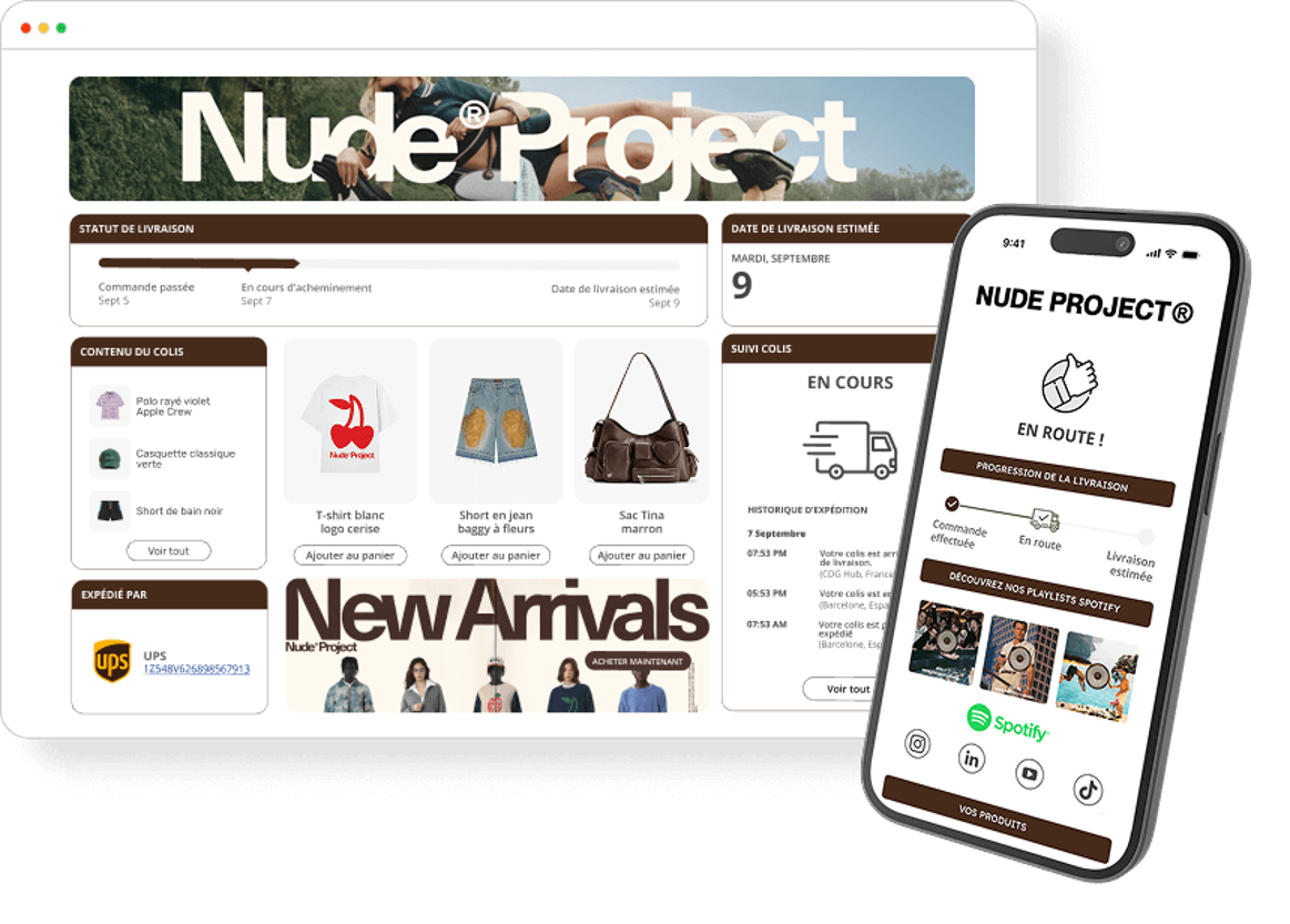 Upsell with Nude Project