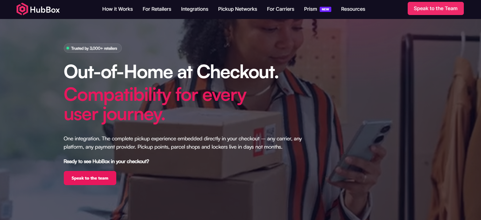 HubBox returns platform