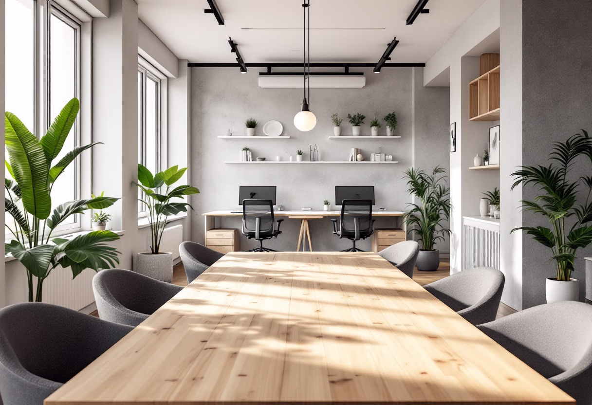 <subject>[background image] image of professional workspace setting (for a hr tech)</subject>