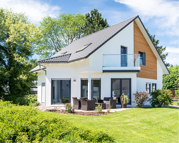 Einfamilienhaus mit Garten