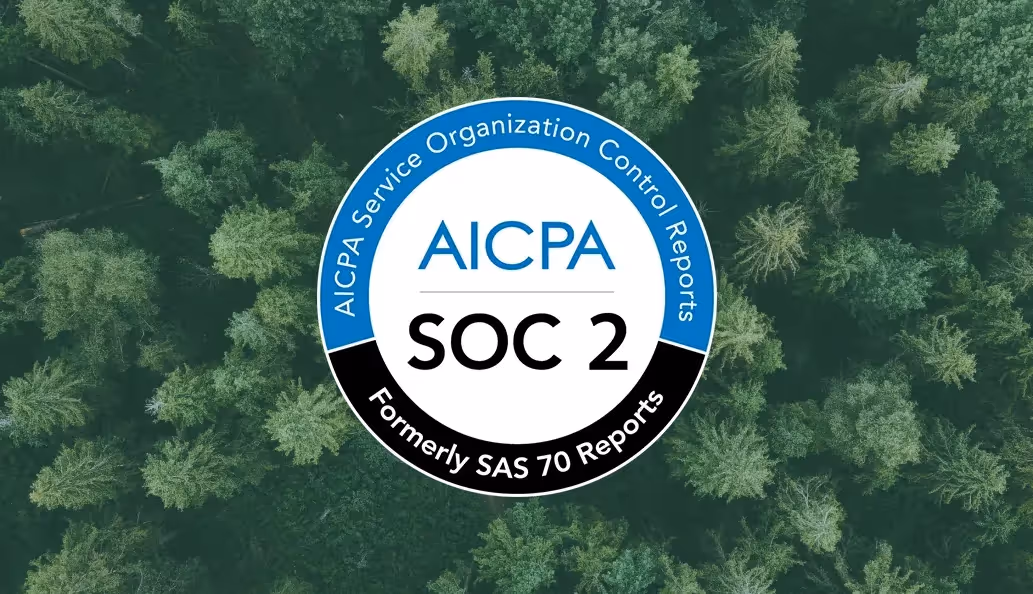 AICPA SOC 2 compliance seal reading ‘AICPA Service Organization Control Reports’ and ‘SOC 2 Formerly SAS 70 Reports’ over.
