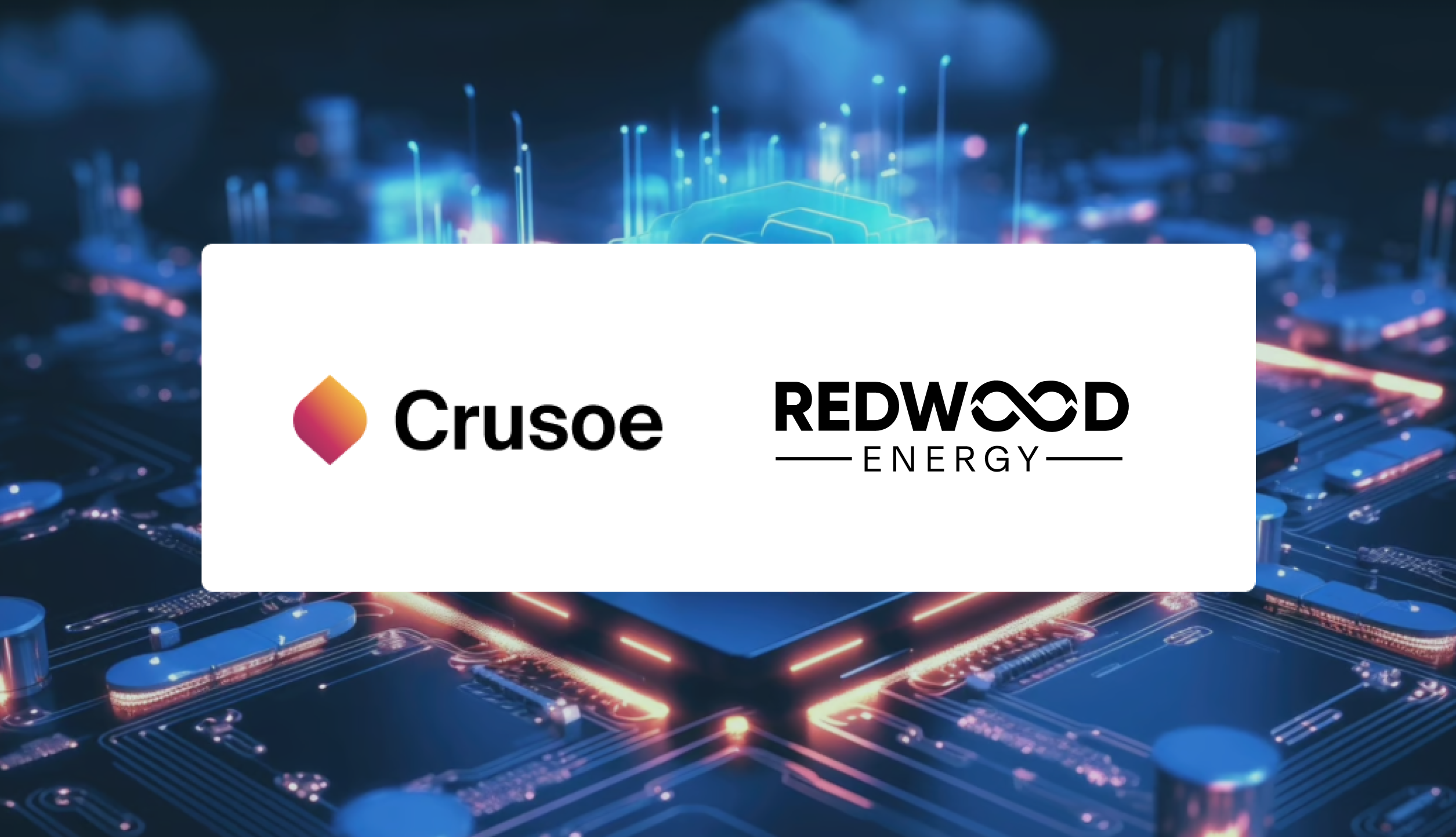 Crusoe and Redwood Energy co-branded logos.
