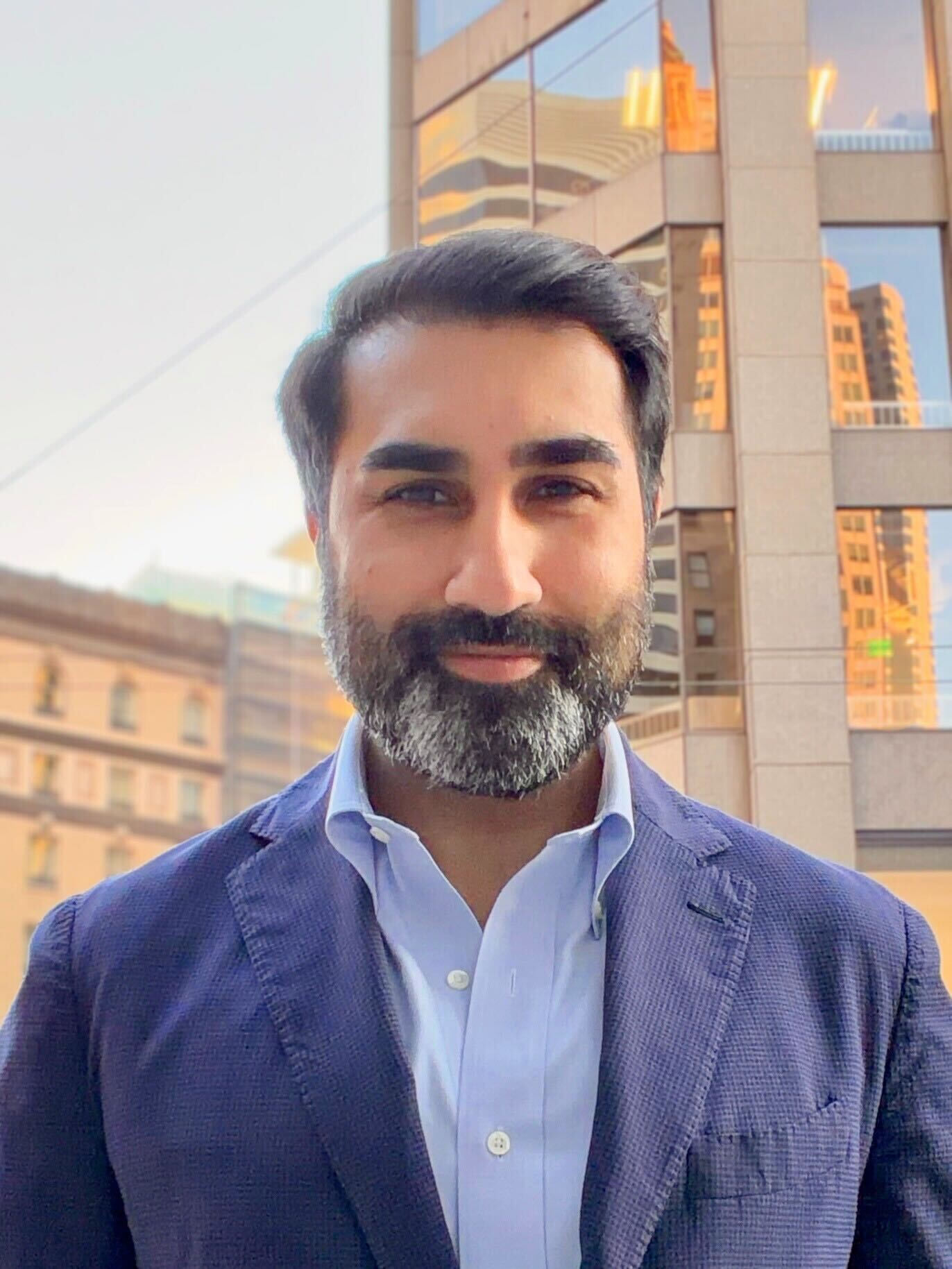 Headshot of Saad Minhas.