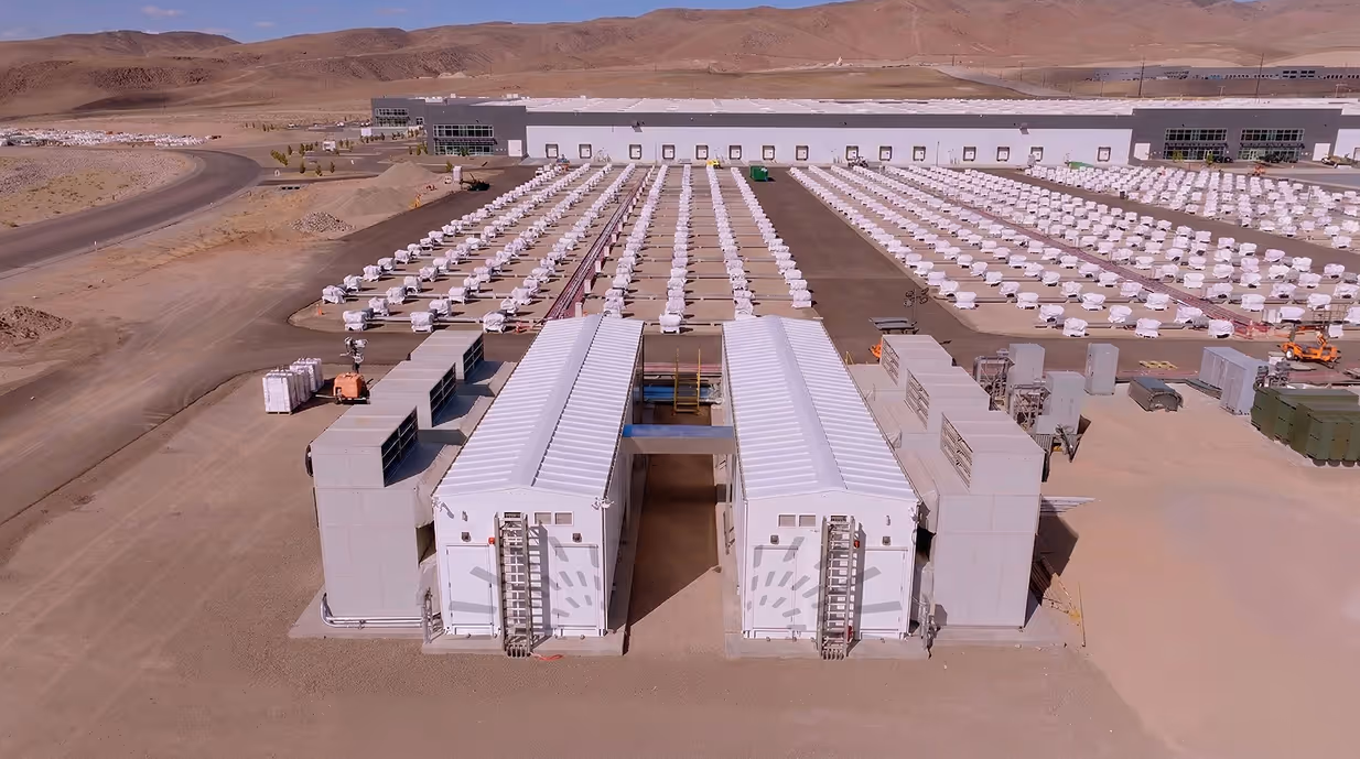 Image of Crusoe manufacturing facility with modular data centers