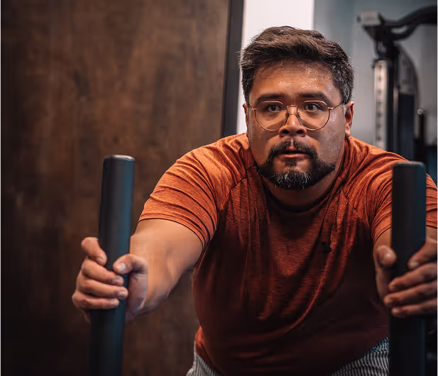 pt patient pushing sled