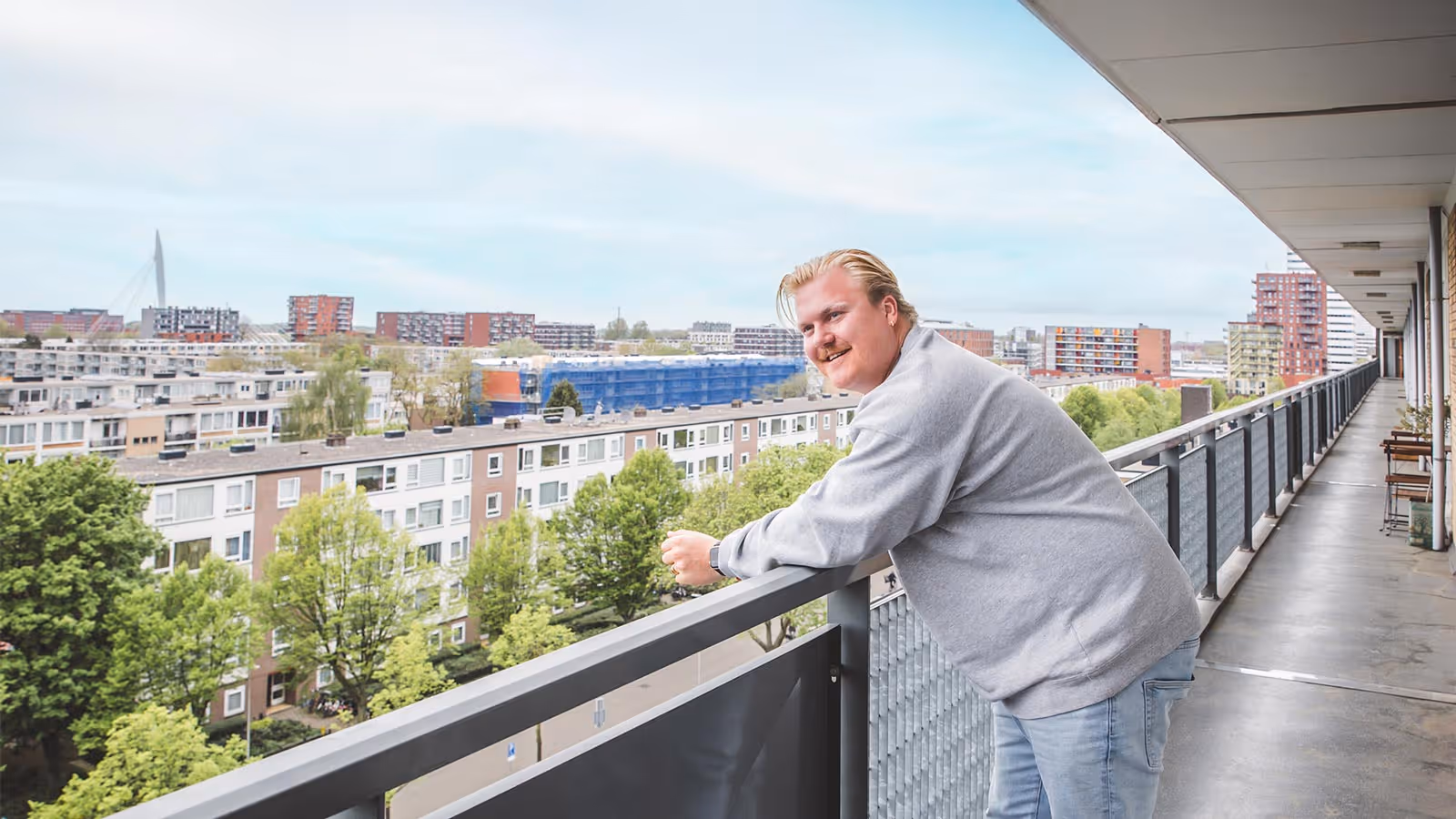 BuurtBoost bewoner balkon
