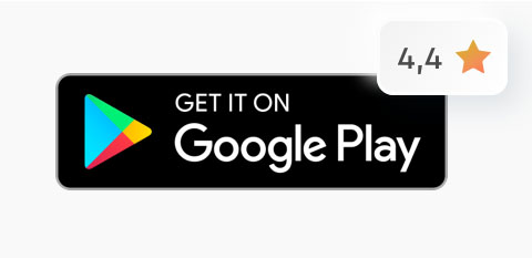 MOQO PlayStore Rating 4.4