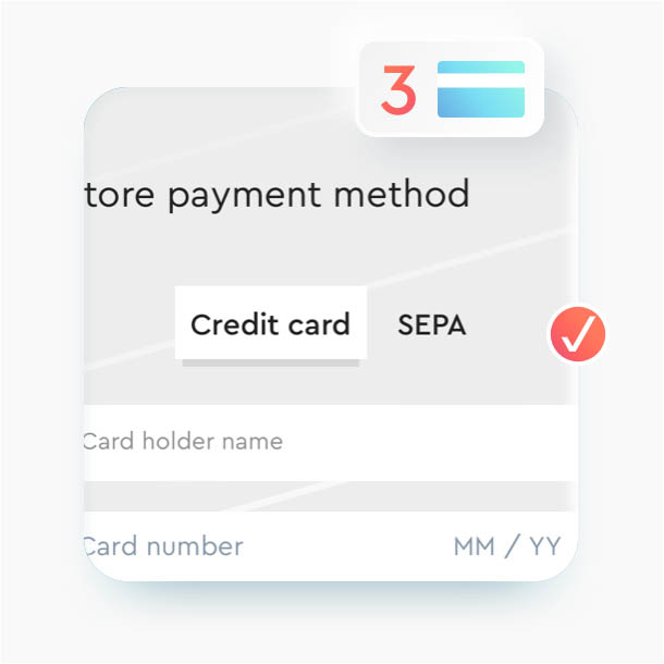 choosing a payment method