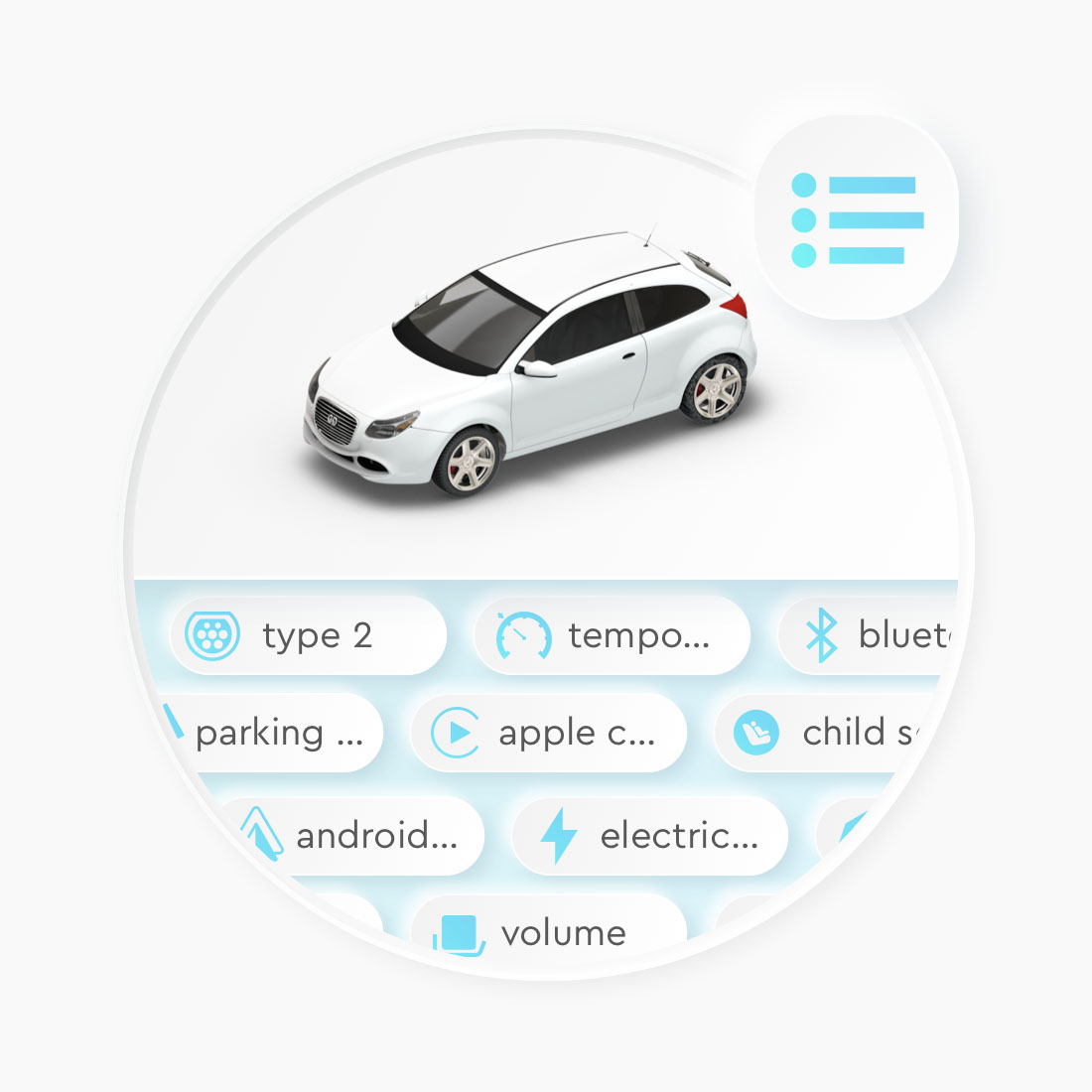 An overview of a Vehicle and it's items