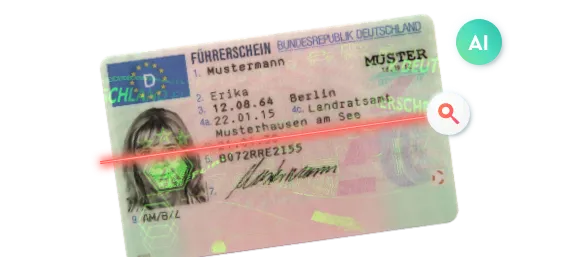 A dem drivers license