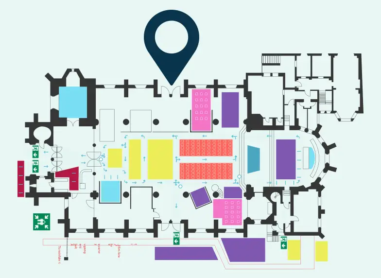 Site plan of the digital Church in Aachen