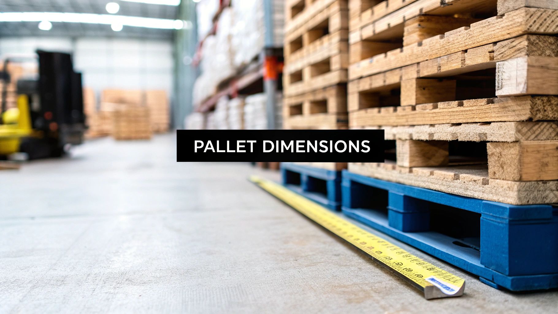 Shipping Pallet Dimensions A Complete Guide