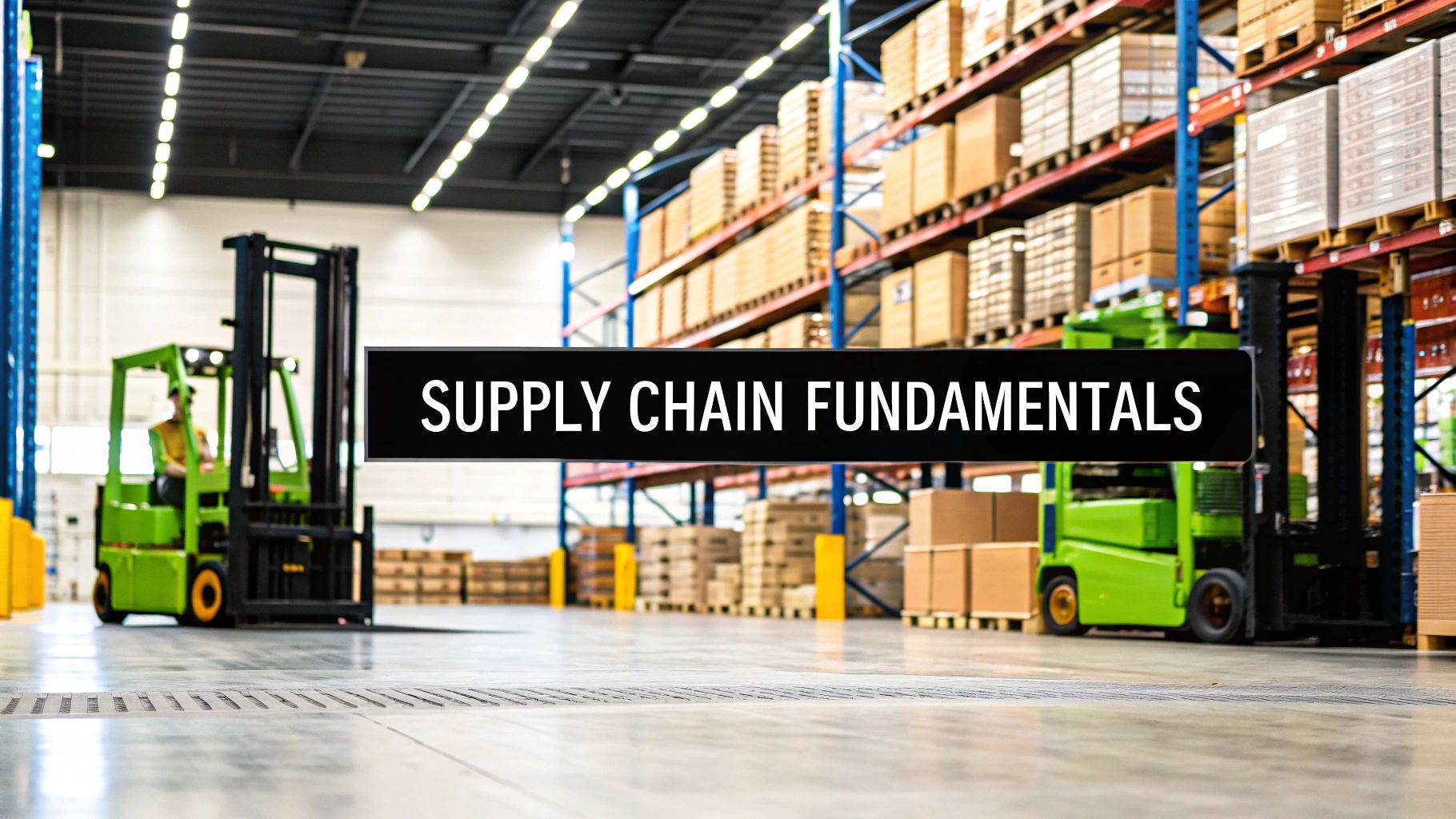 Supply Chain Management Fundamentals Explained