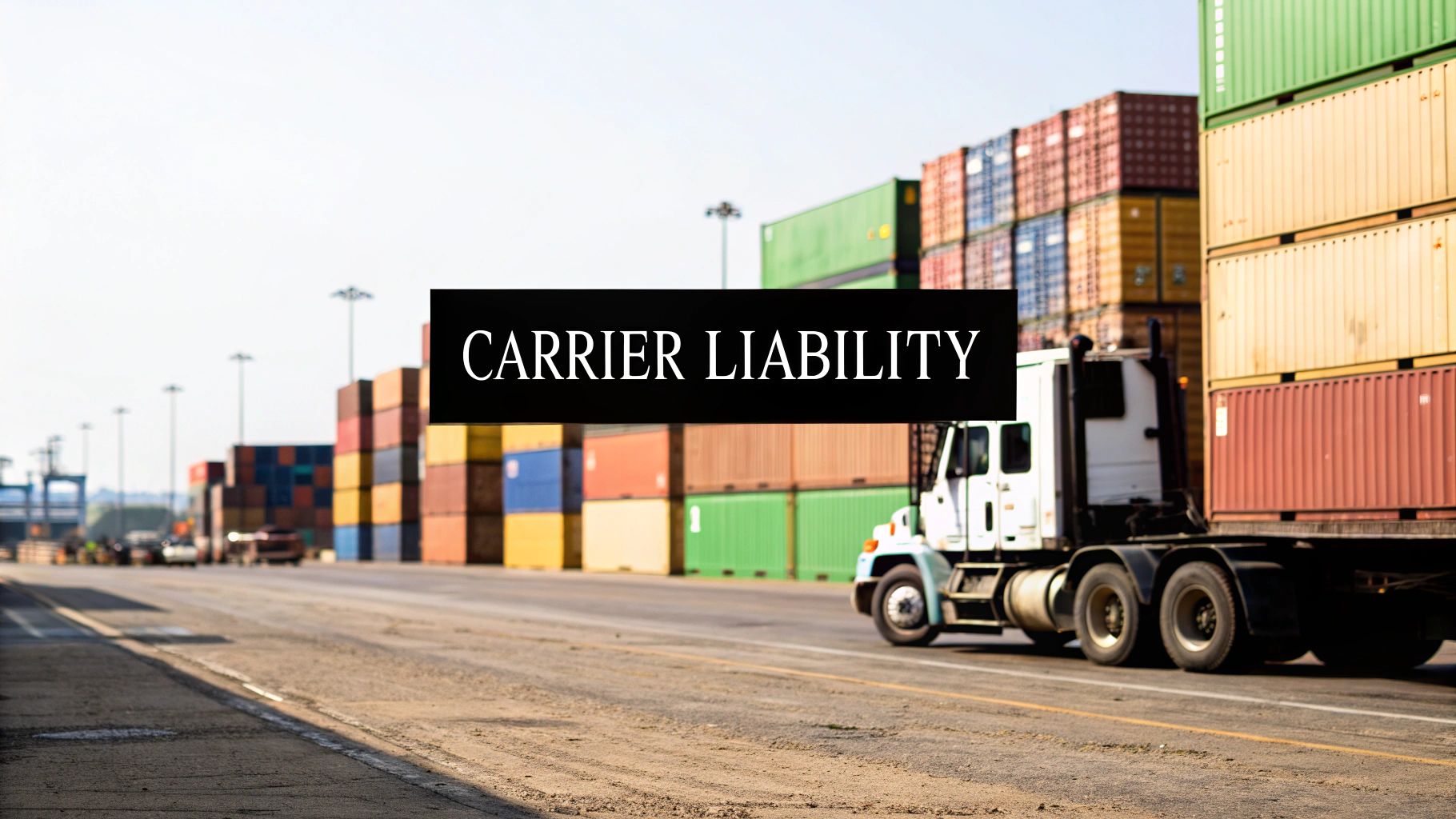 Your Guide to Carrier Liability Insurance