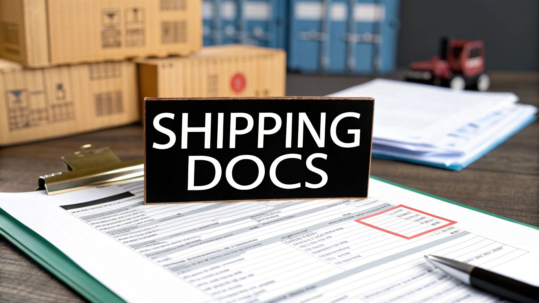 Your Guide to Documentation in Shipping
