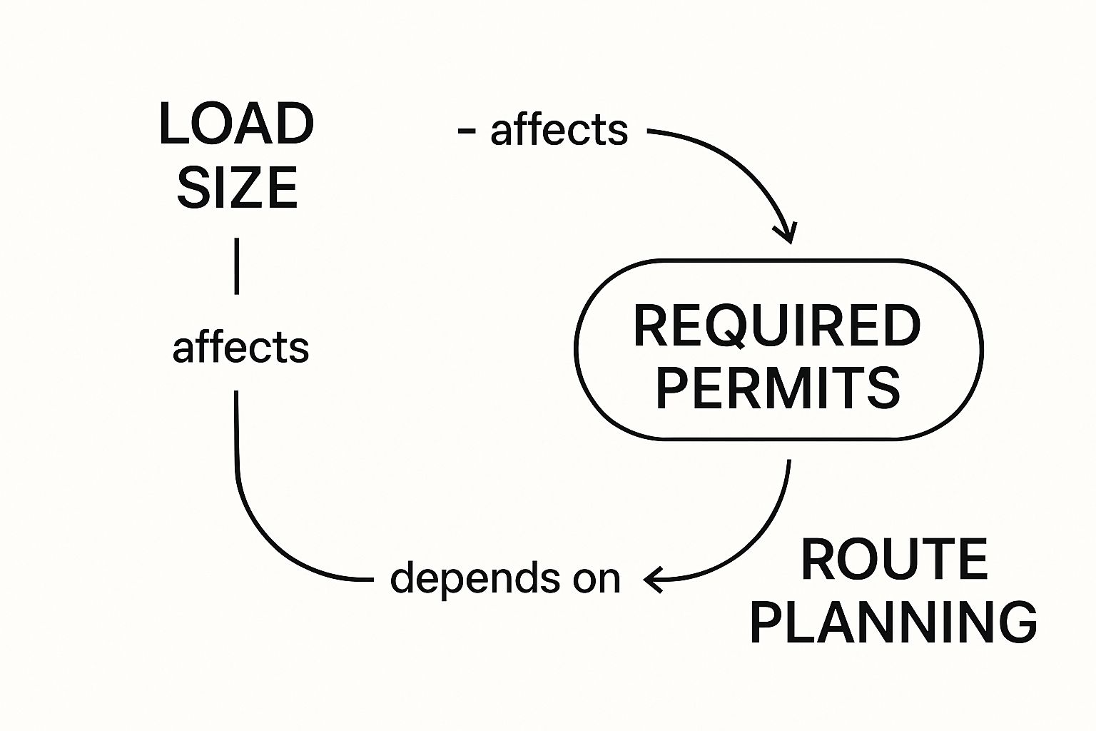 Infographic about heavy haul loads