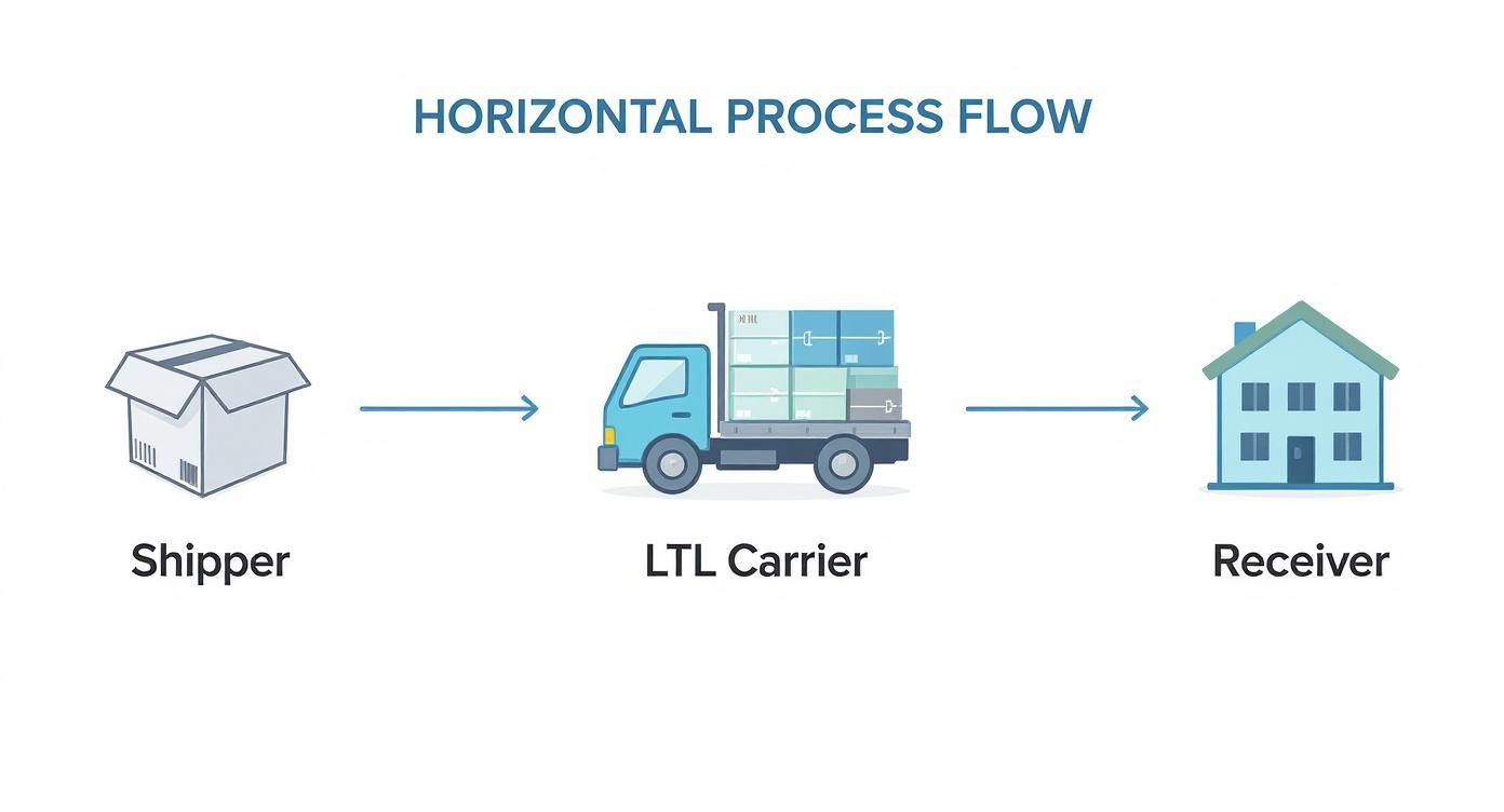 Infographic about what is ltl carrier