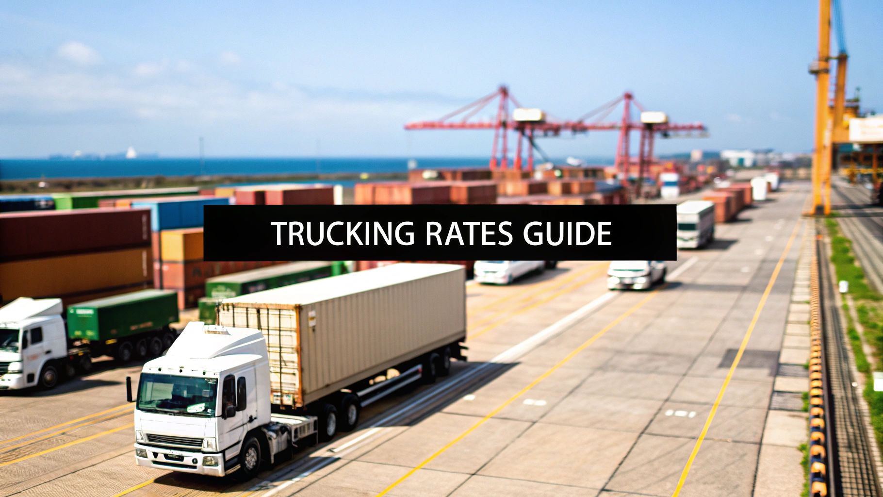 A Shipper's Guide to Freight Rates Trucking