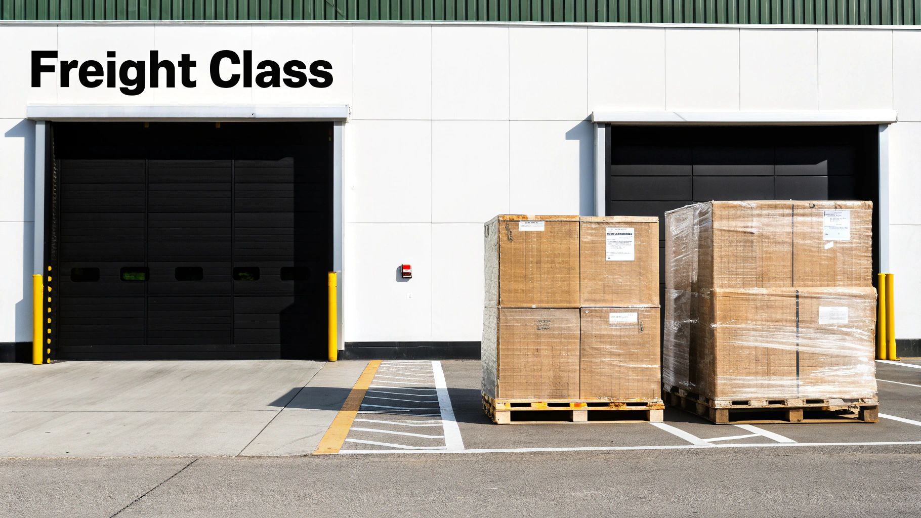 A semi-truck driving on a highway through a scenic mountain pass