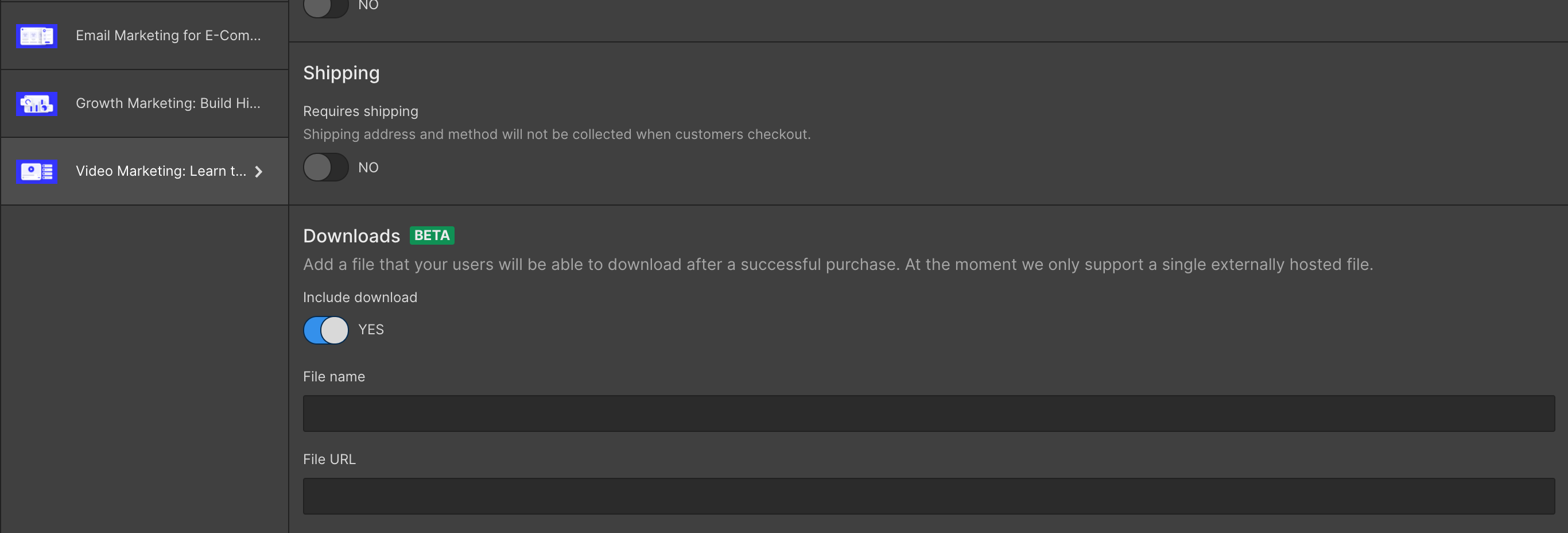 Downloads eCommerce - Academy Webflow Template