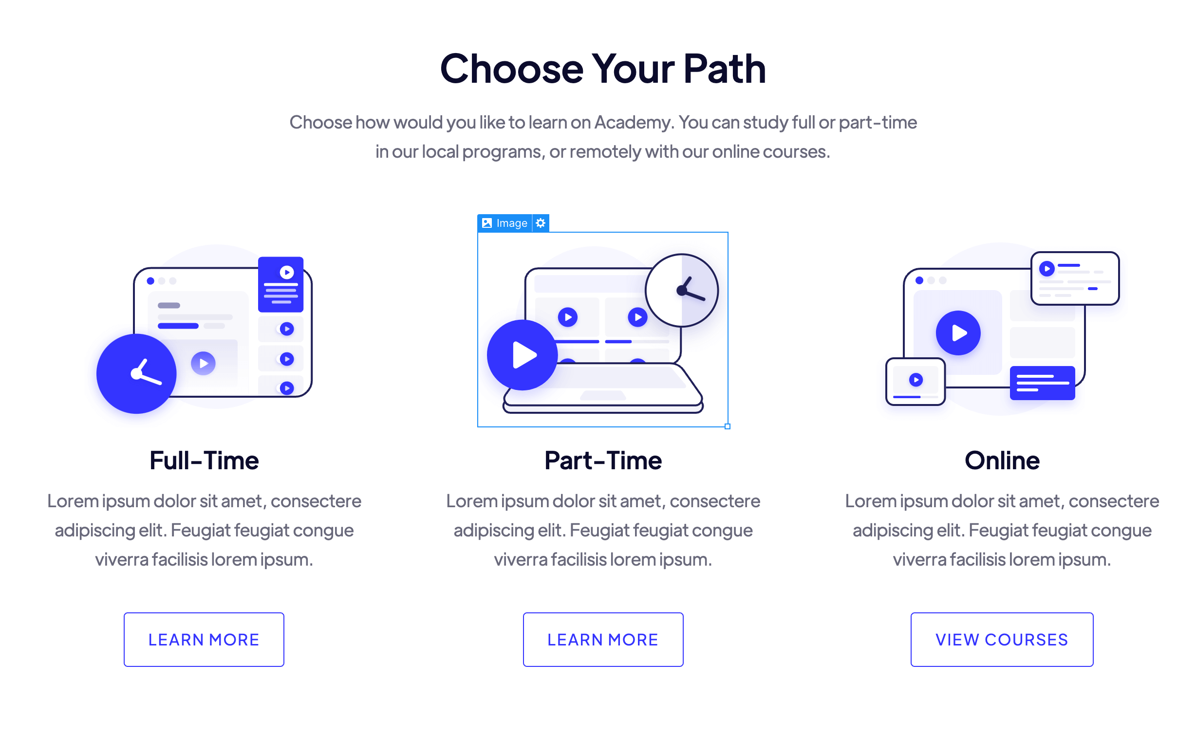 Graphic and Graphics - Academy Webflow Template