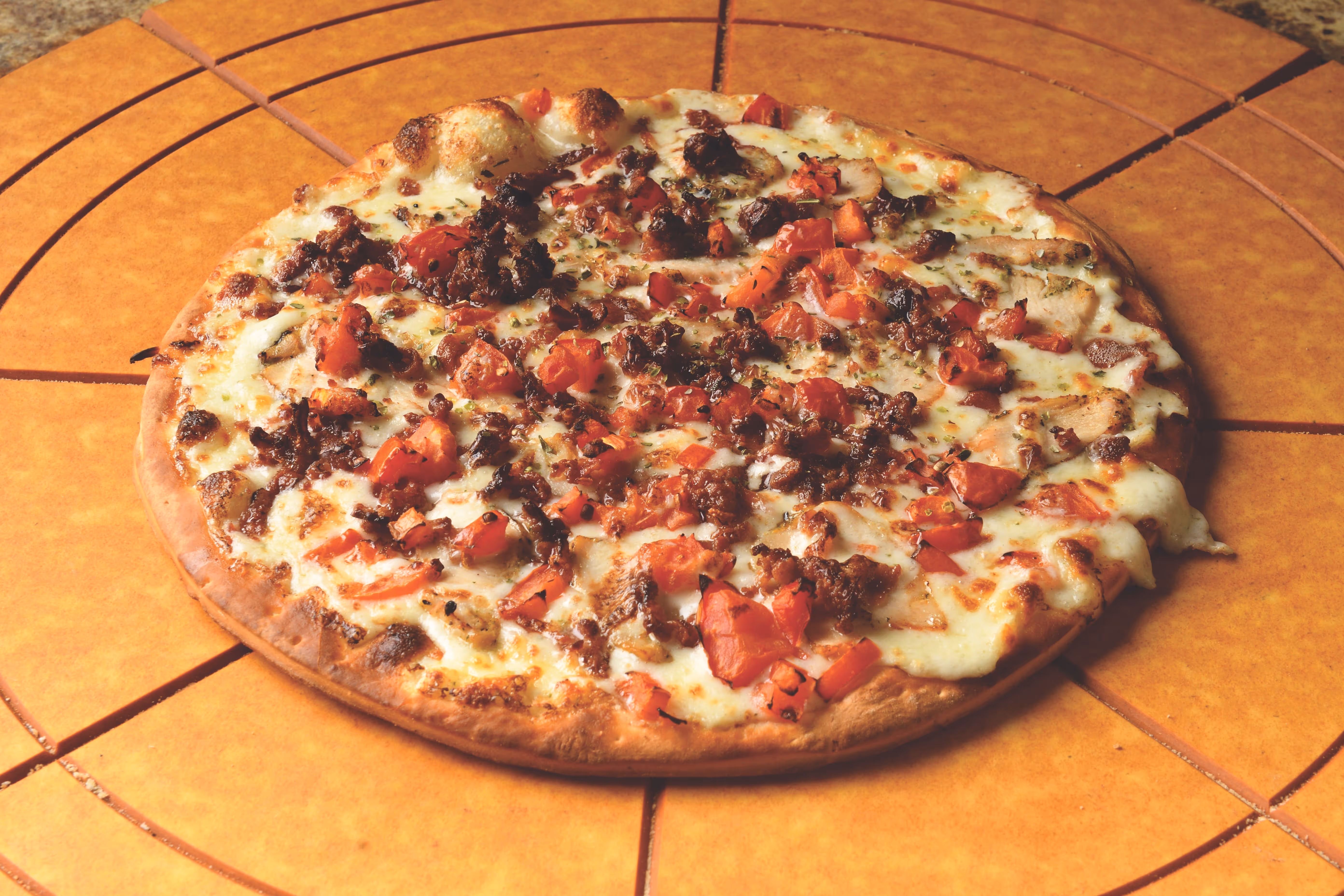 A pizza