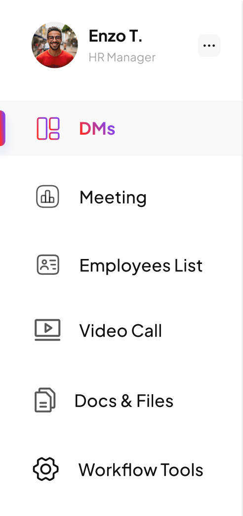 Chat Menu