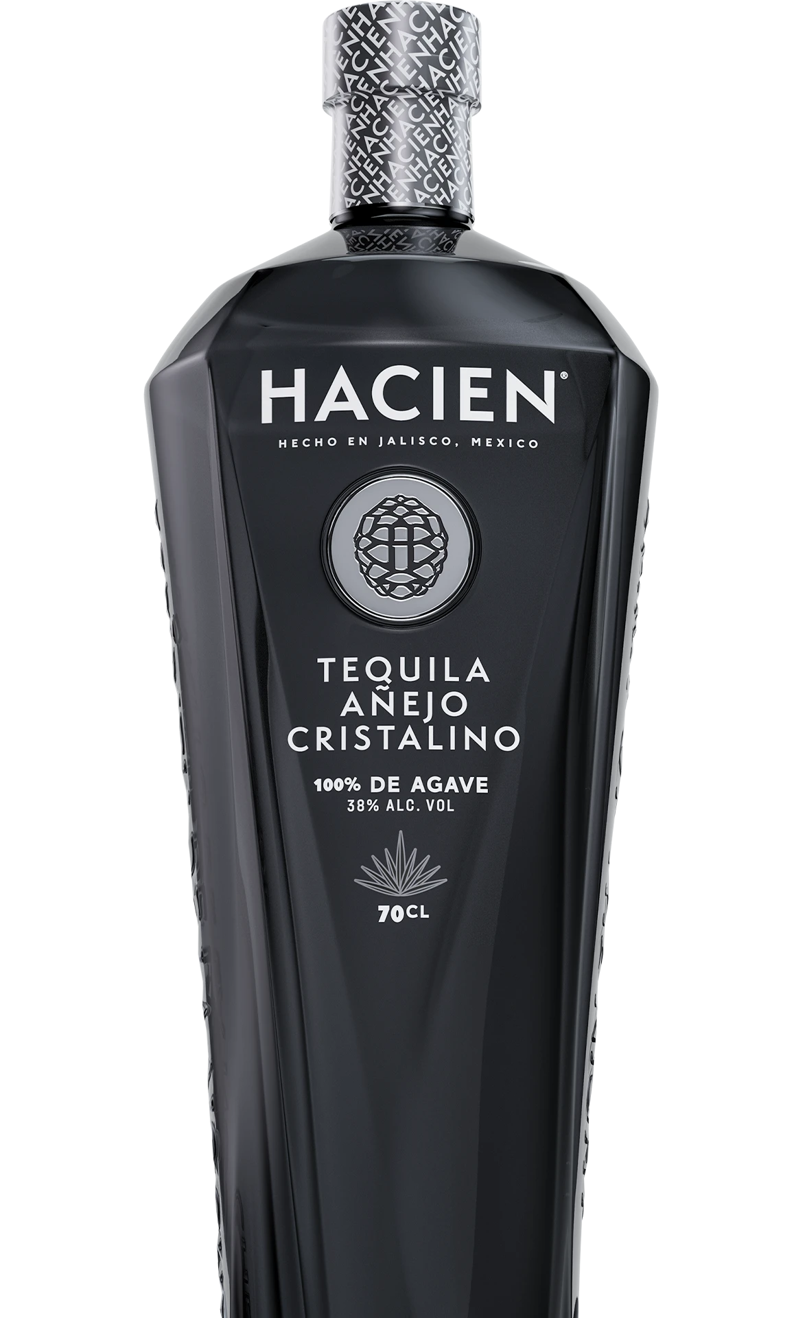 Premium tequila bottle