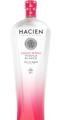 Blanco tequila bottle