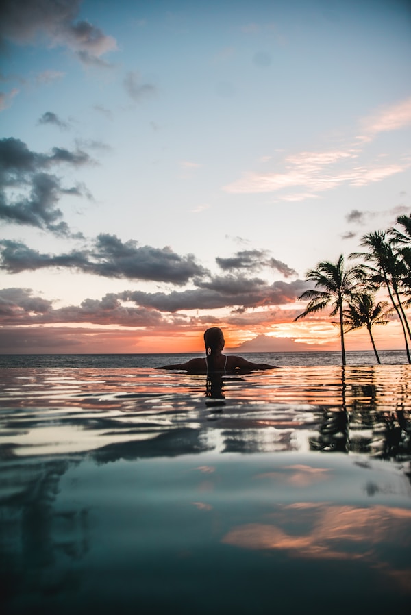 This photo was taken with a Sony A7SII. I was in Maui with my wife or our honeymoon and I couldn’t resist jumping in with my camera in hand to capture this sunset view.