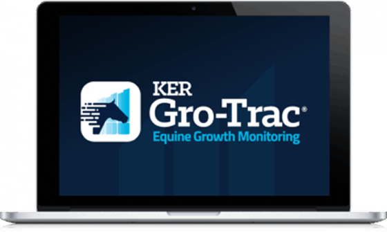 KER Gro-Trac Equine Growth Monitoring App.