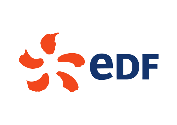 Logo EDF - Électricité de France - un client Ermes