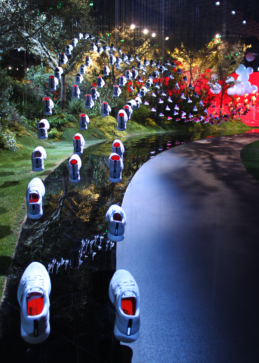 Image of custom fabrication, experiential event, retail, interior and production design project but 11th St Workshop — located in New York City and Los Angeles.