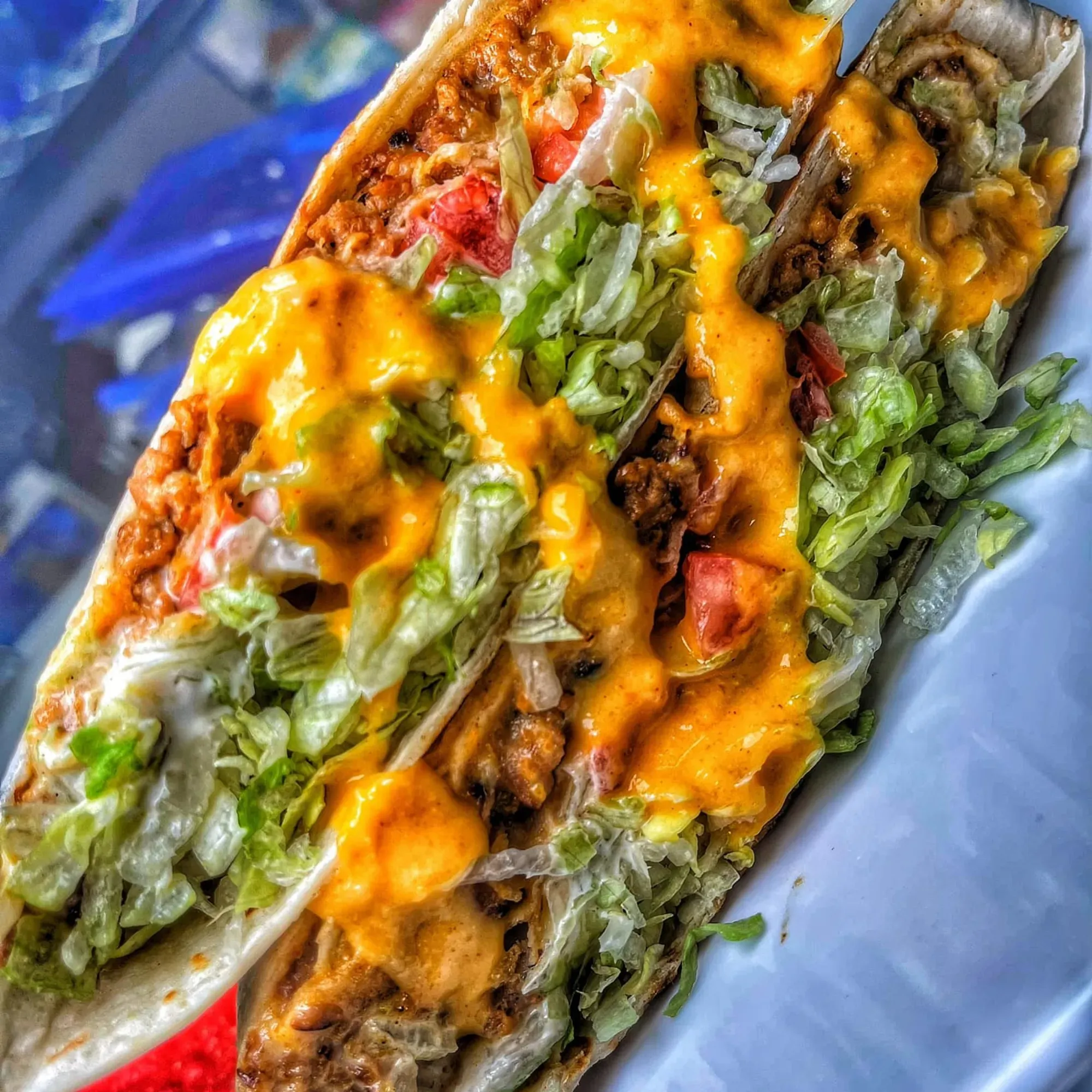 A plate with a sandwich on it.