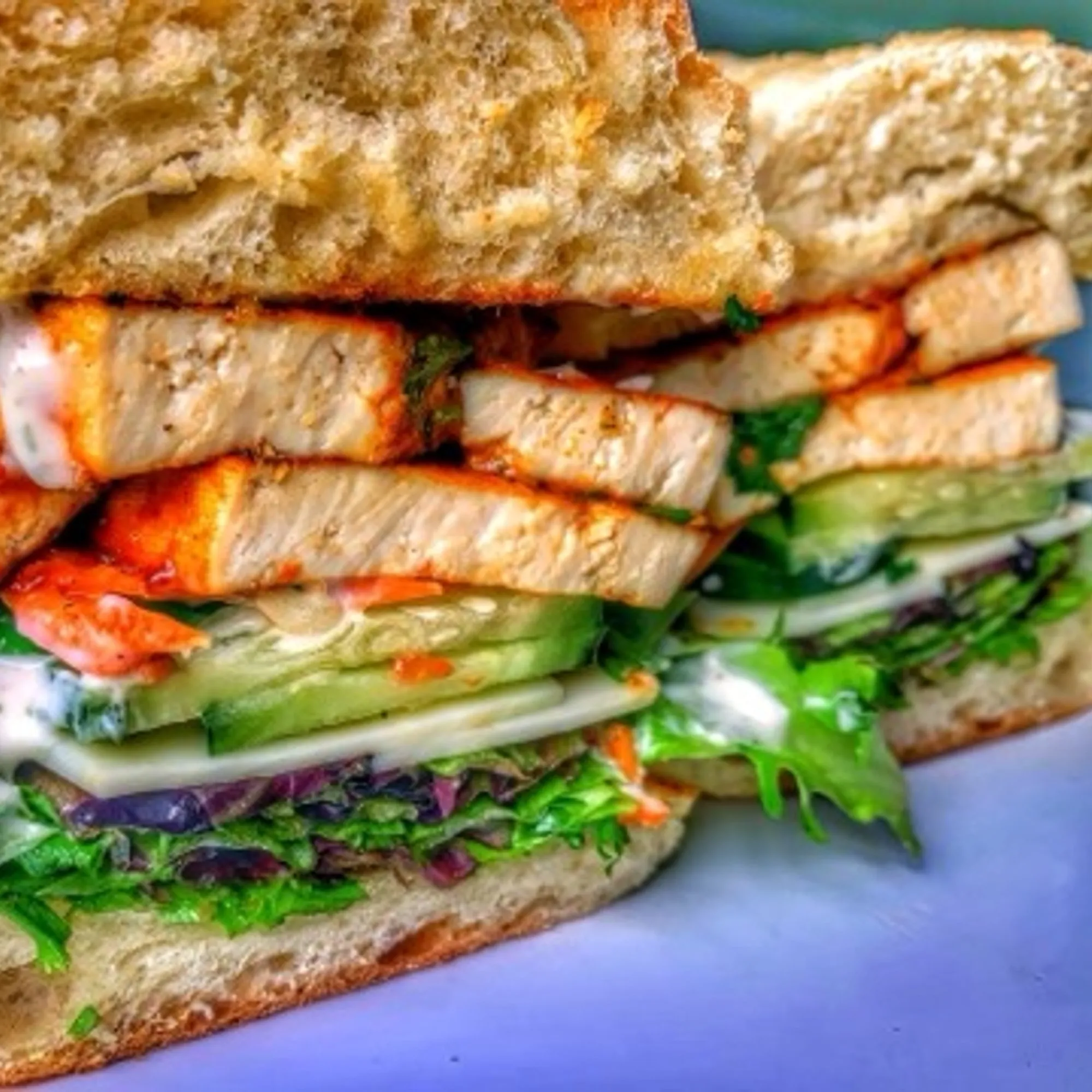 a sandwich