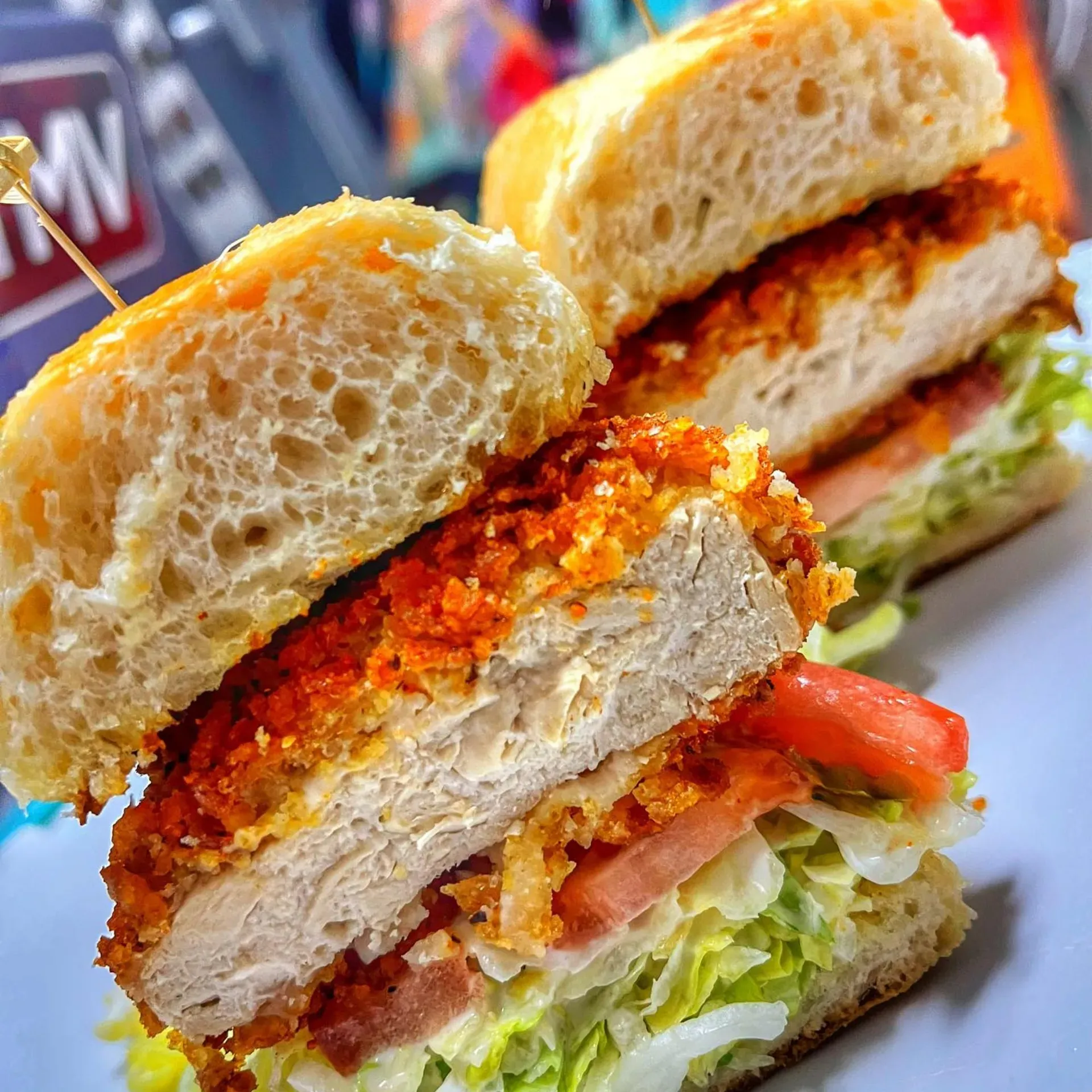 a sandwich